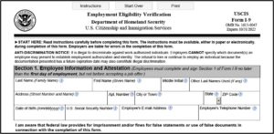 I9 Form 2021 Printable And Fillable