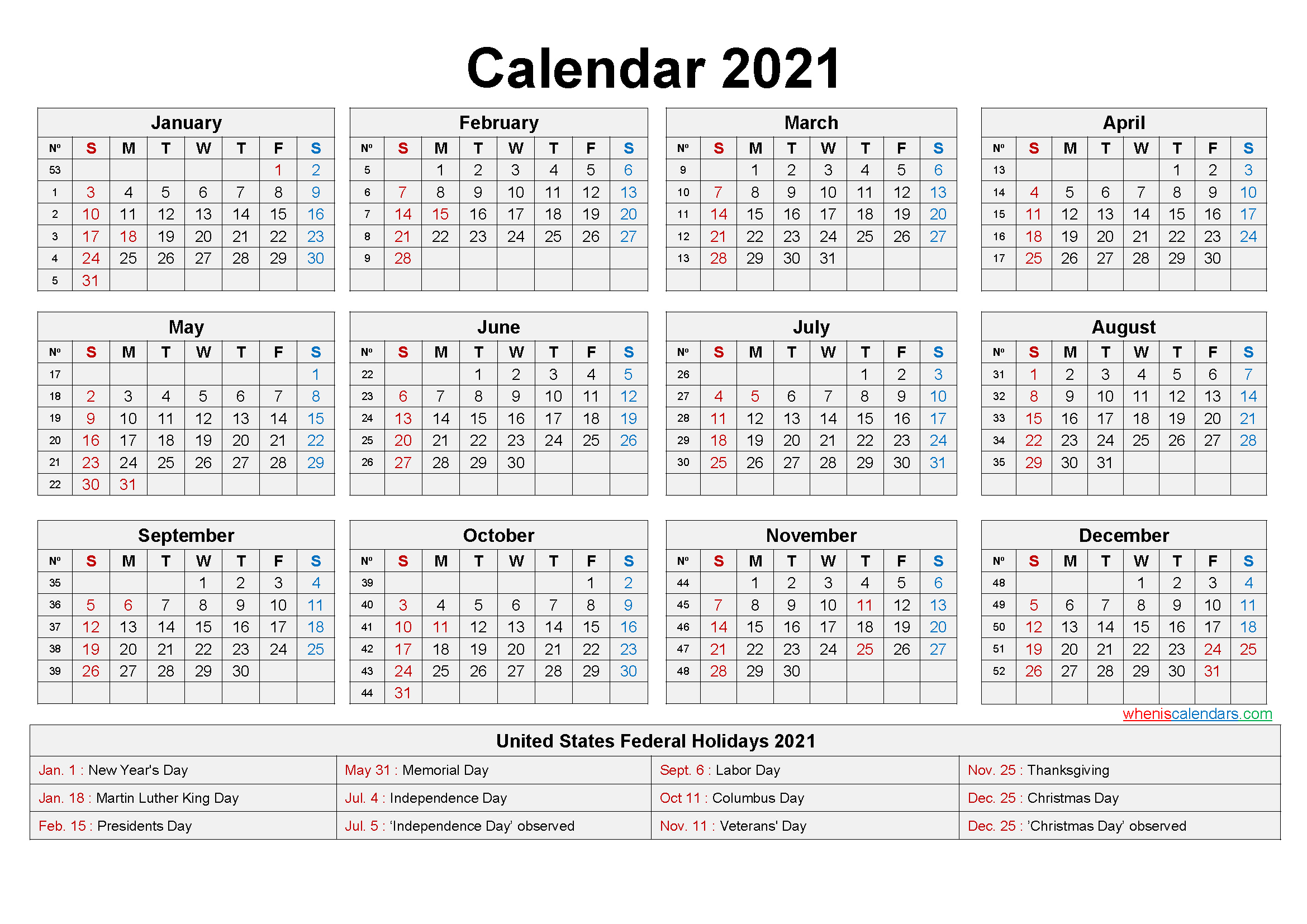 Calendar 2021 A4 Printable Pdf Crownflourmills